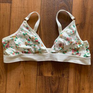 Kilo Brava White Floral Bralette - XL